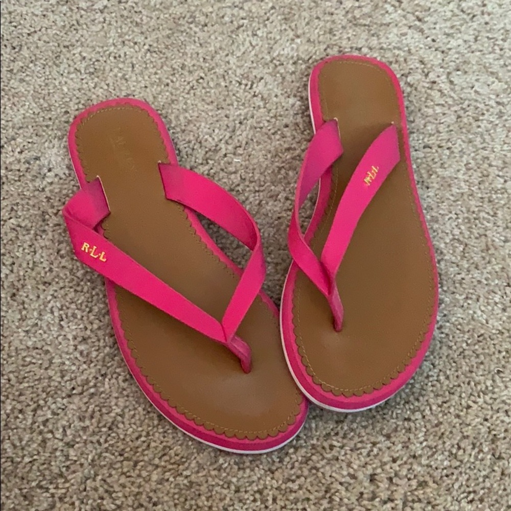 Ralph Lauren flip flops
